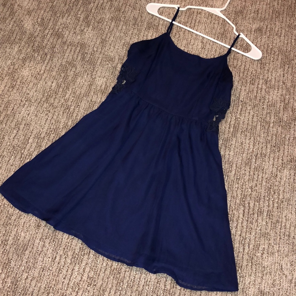 Navy blue dress